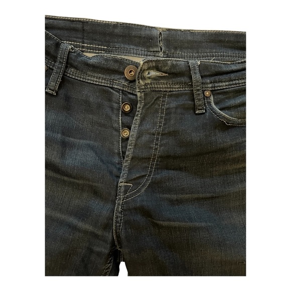 Jack and Jones vintage indigo knit jeans jos 097 size 32 - Picture 4 of 12